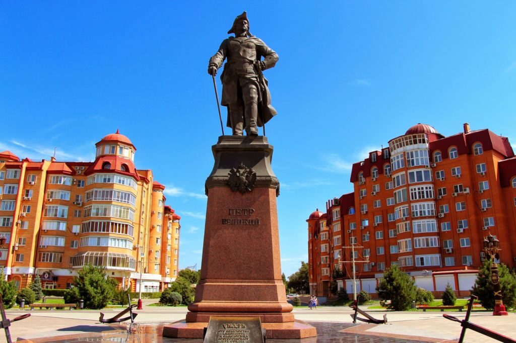 Петр великий Астрахань