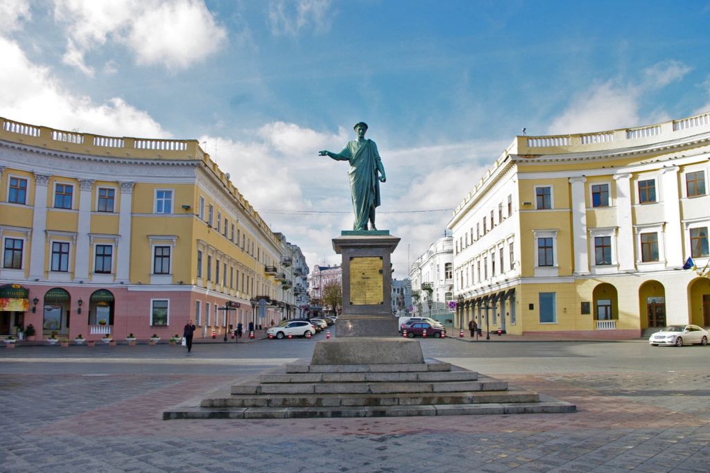 Памятник Дюку де Ришелье