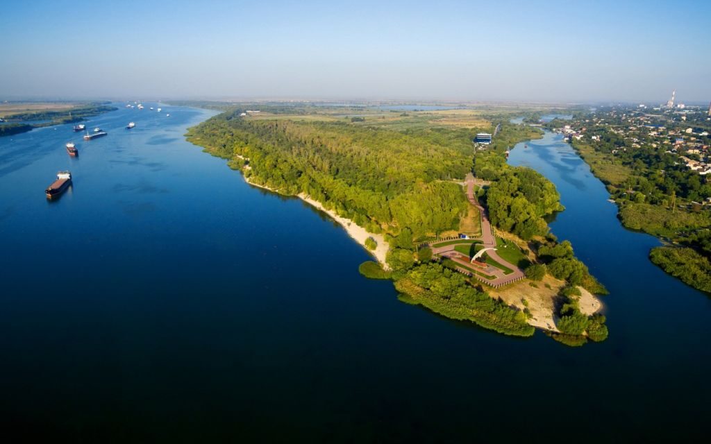 Вид на рощу