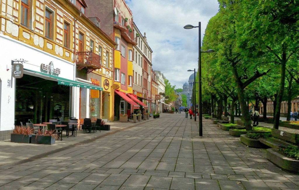 Аллея Laisves