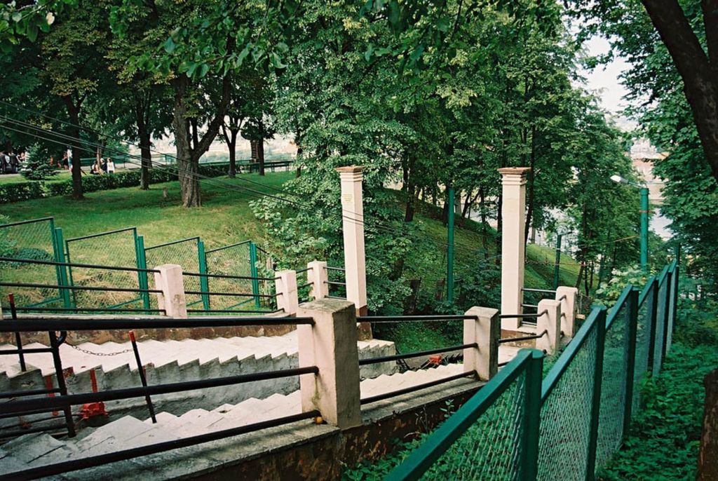 С верхней станции видна прекрасная панорама города