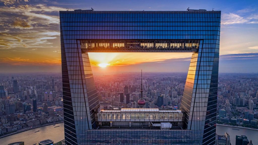 Шанхайский Всемирный финансовый центр (Shanghai World Financial Center)