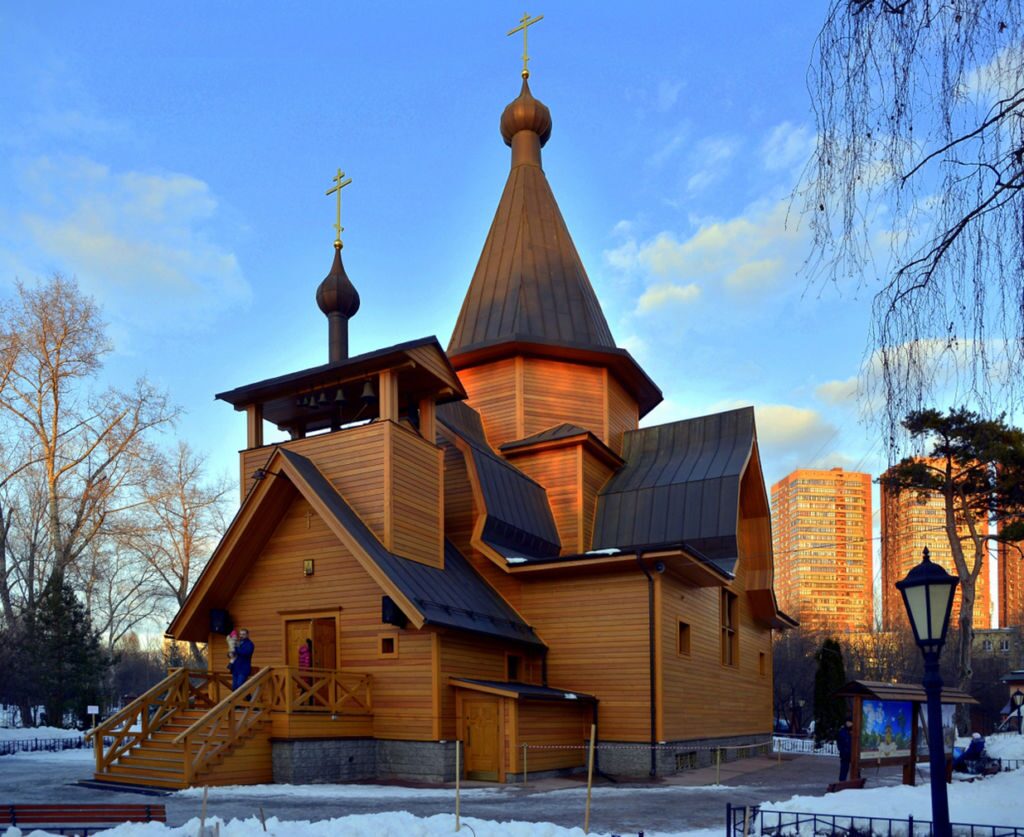 Храм святителя Николая у Соломенной Сторожки фото