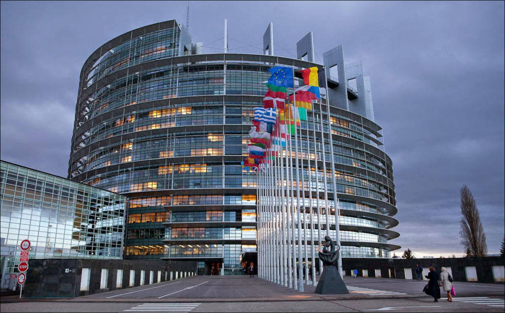 Здание Европарламента