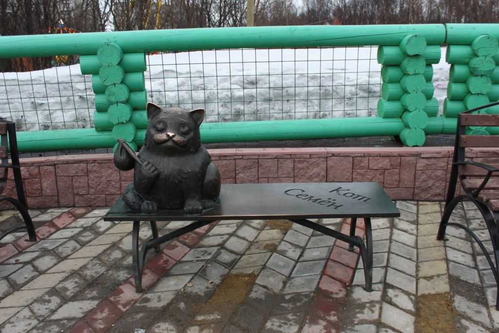 Памятник коту Семену