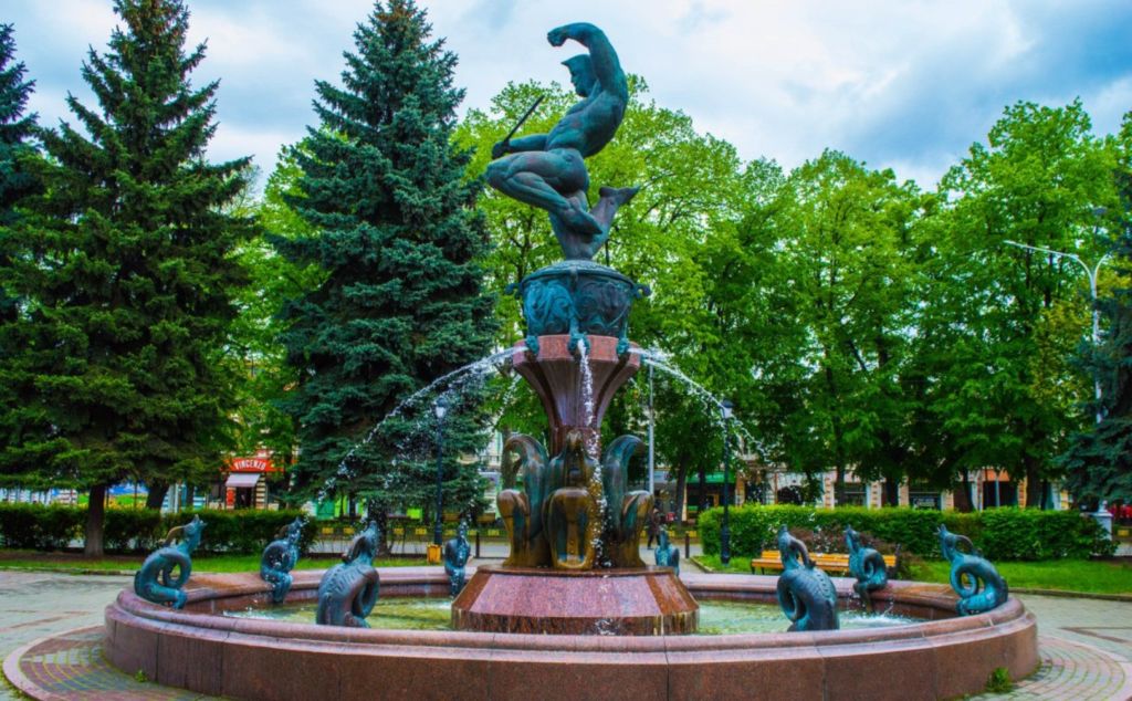 Фонтан «Нарт Сослан»