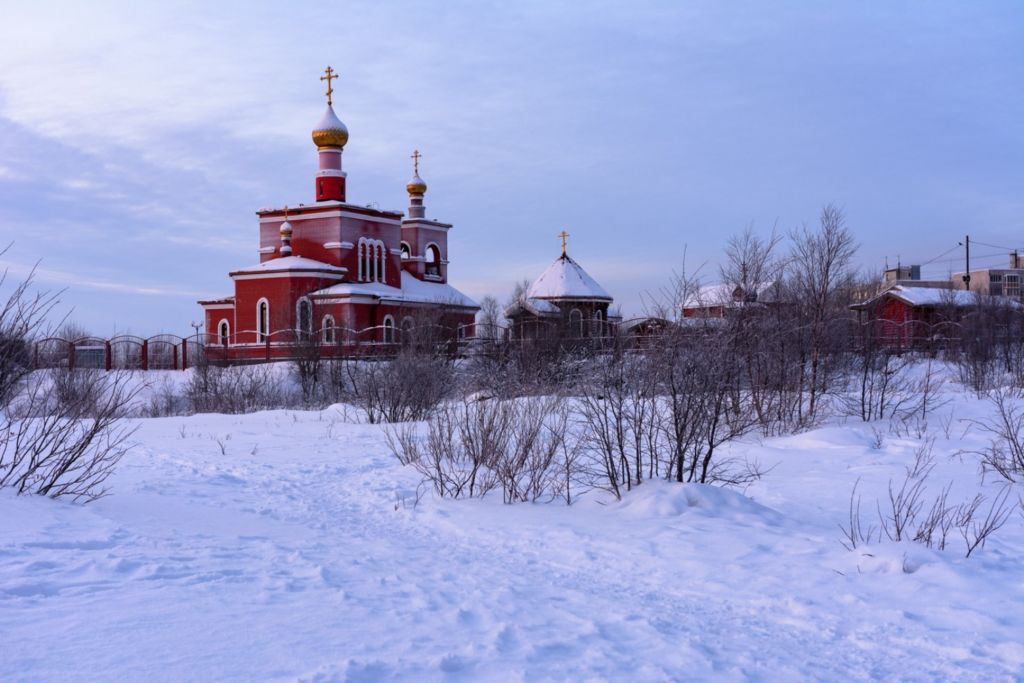 В зимнее время