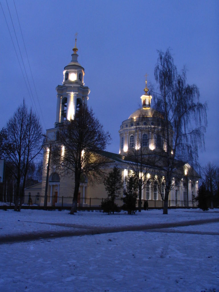 Вечернее зимнее фото