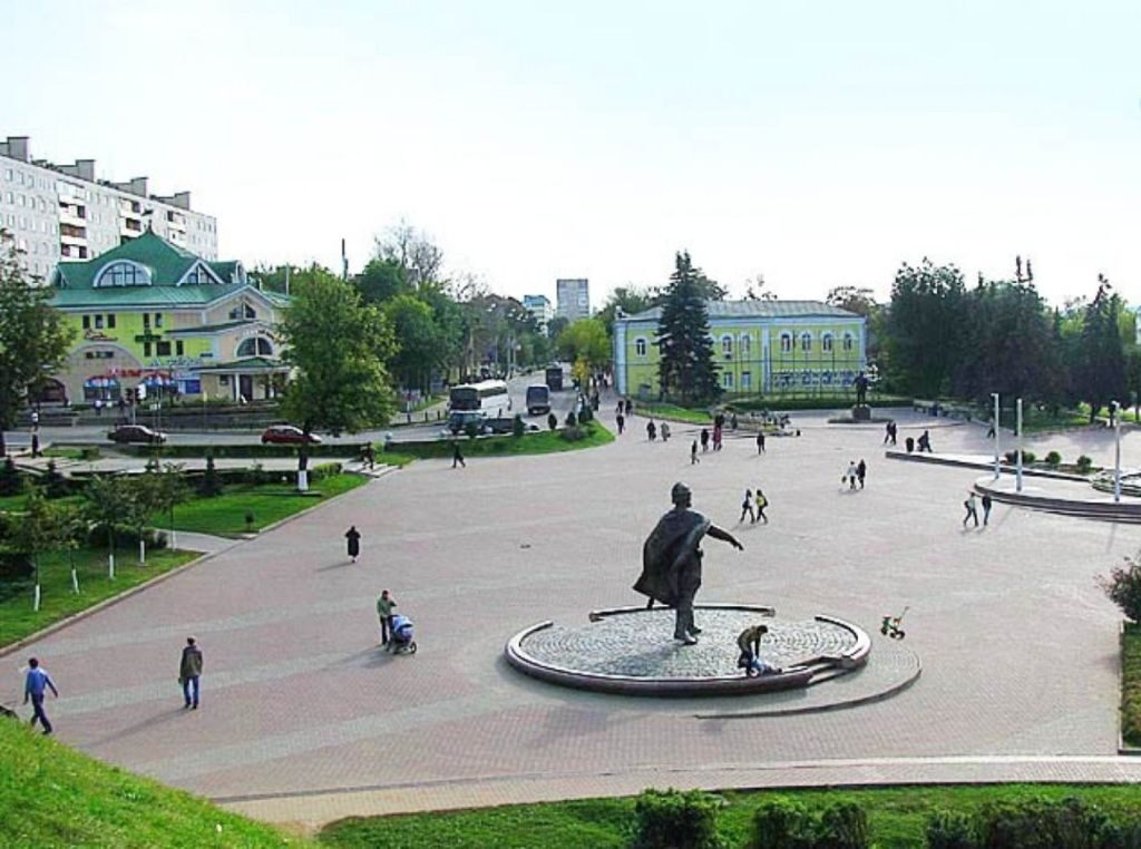 Вид на площадь