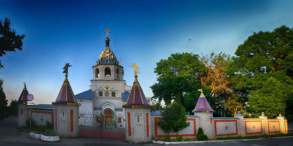 Вход на территорию монастыря