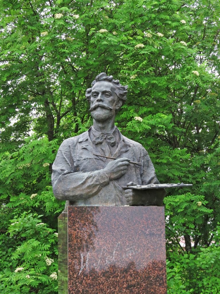 С кистью в руках