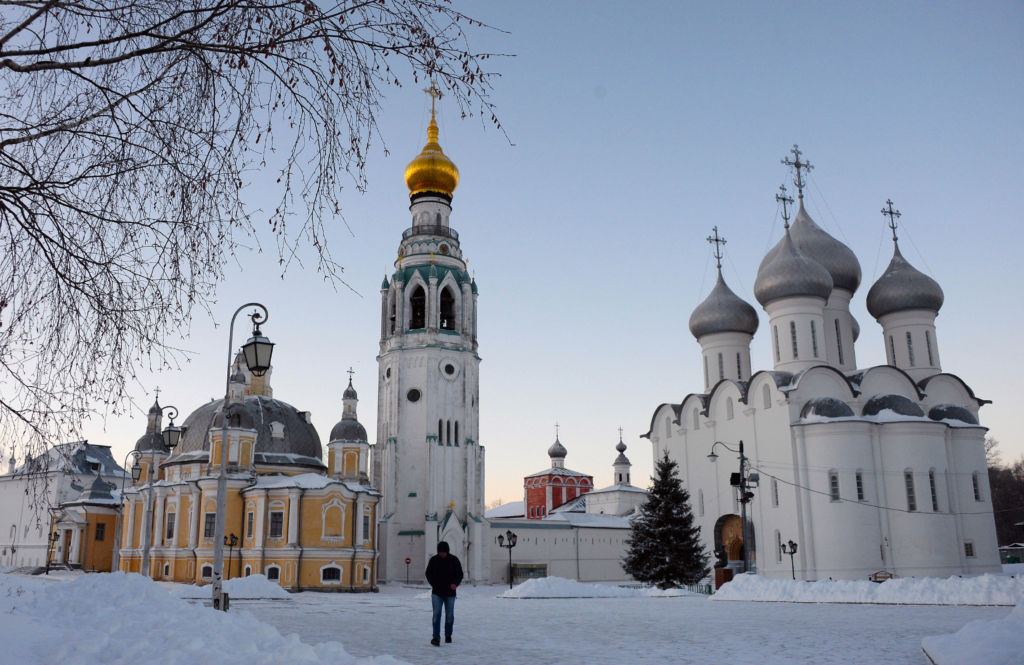 В хмурый зимний день