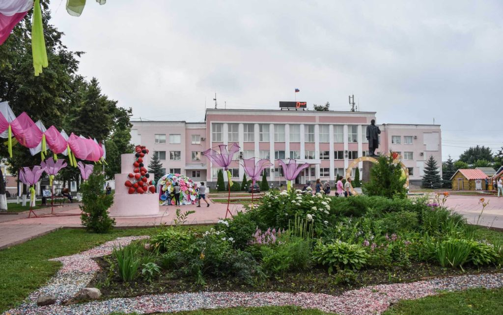 Огромные цветы