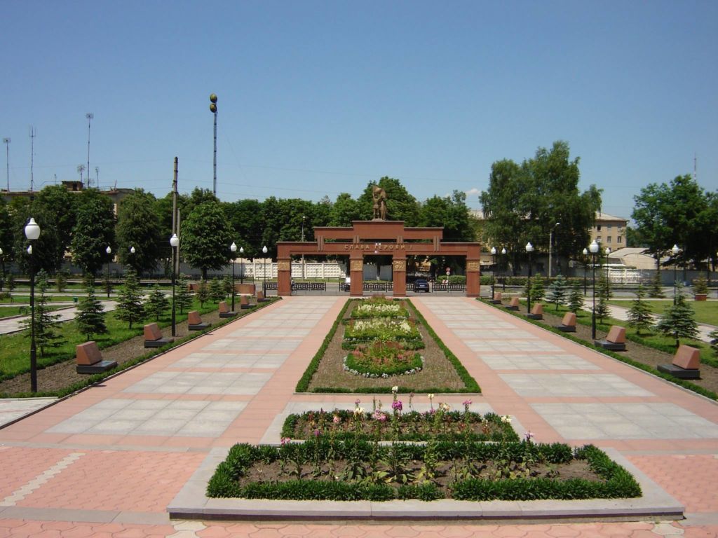 Территория мемориала