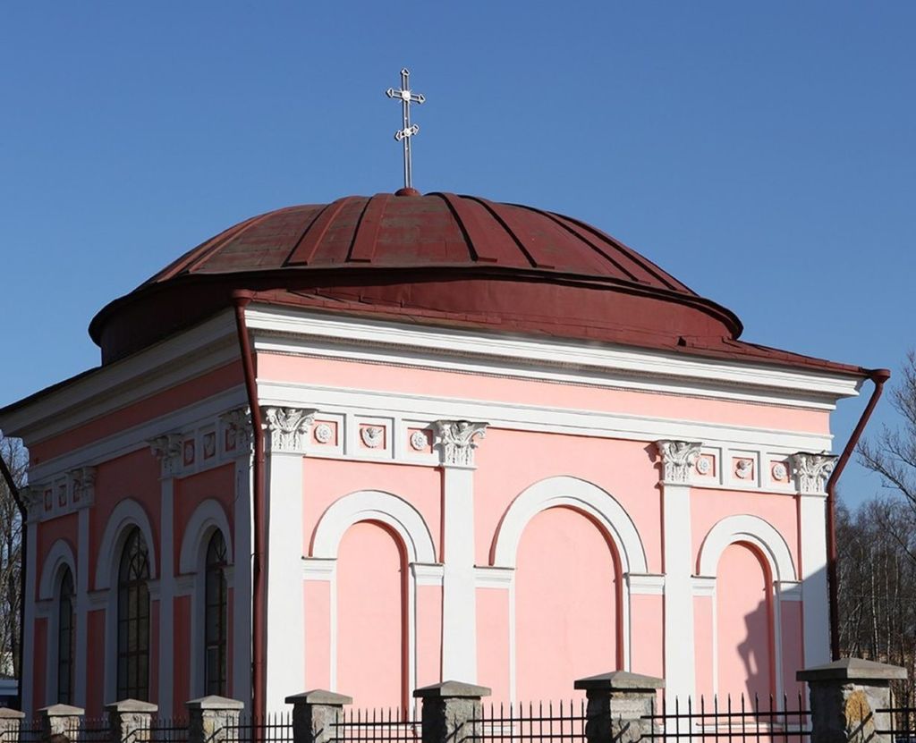 Была построена по проекту архитектора Г. Ершова в 1864 году
