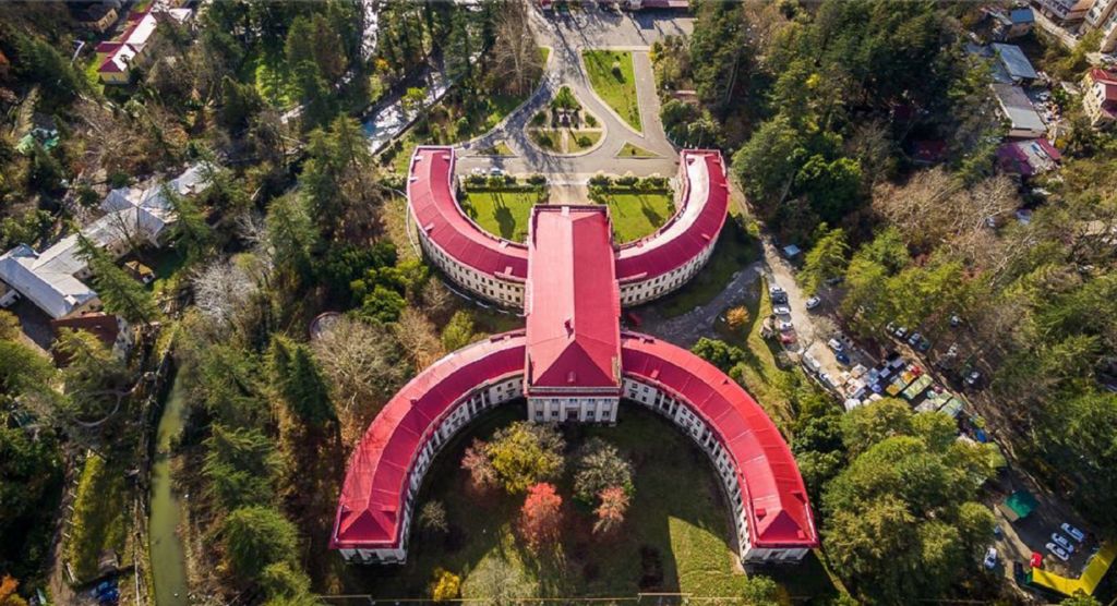 Вид сверху