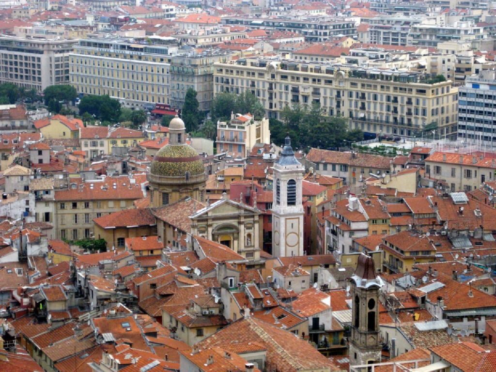 Старый город сверху
