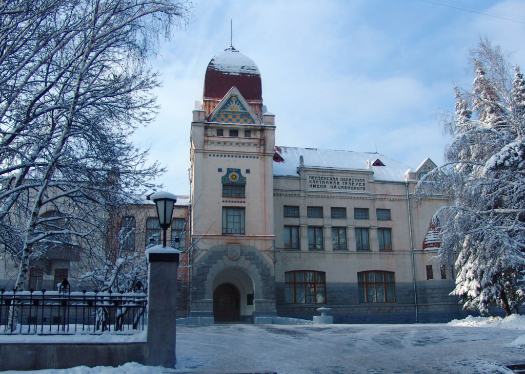 Галерея зимой