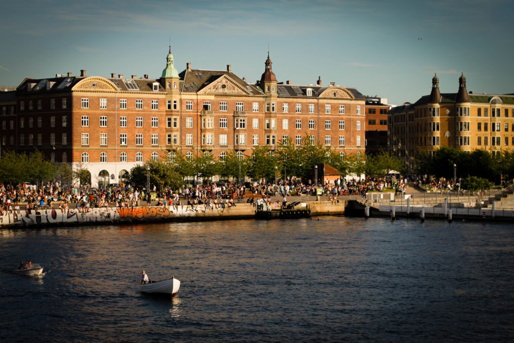 Пляж Islands Brygge